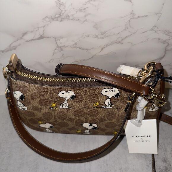 COACH Snoopy Teri Shoulder Bag CBJ88 NWT - Picture 11 of 14
